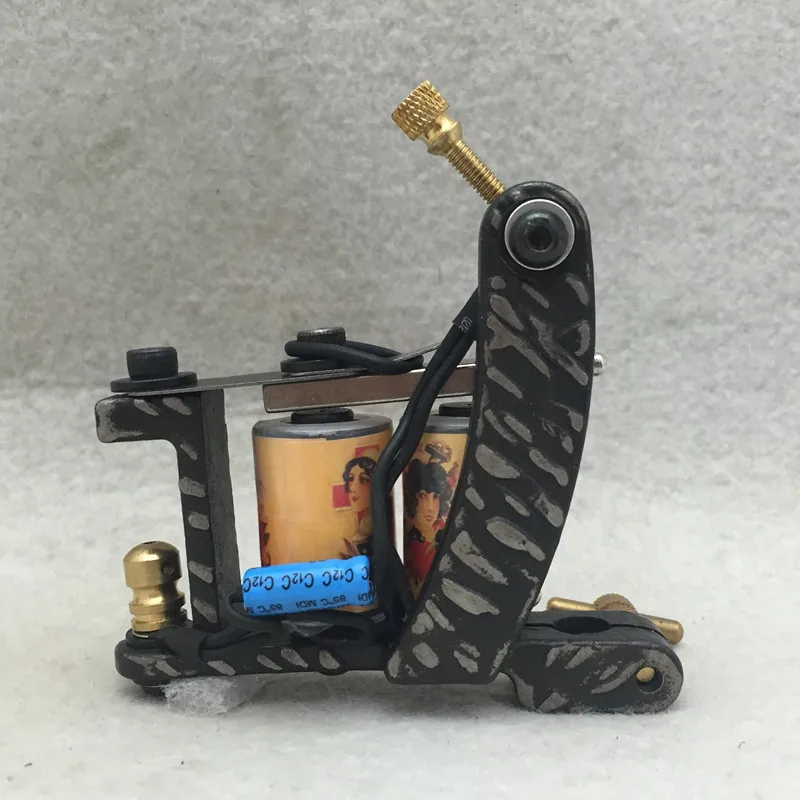 One Carbon Steel Top Tattoo Machine Gun For Kit Power Supply 10 Wrap Coils CSG22-A
One Carbon Steel Top Tattoo Machine Gun For Kit Power Supply 10 Wrap Coils CSG22-A