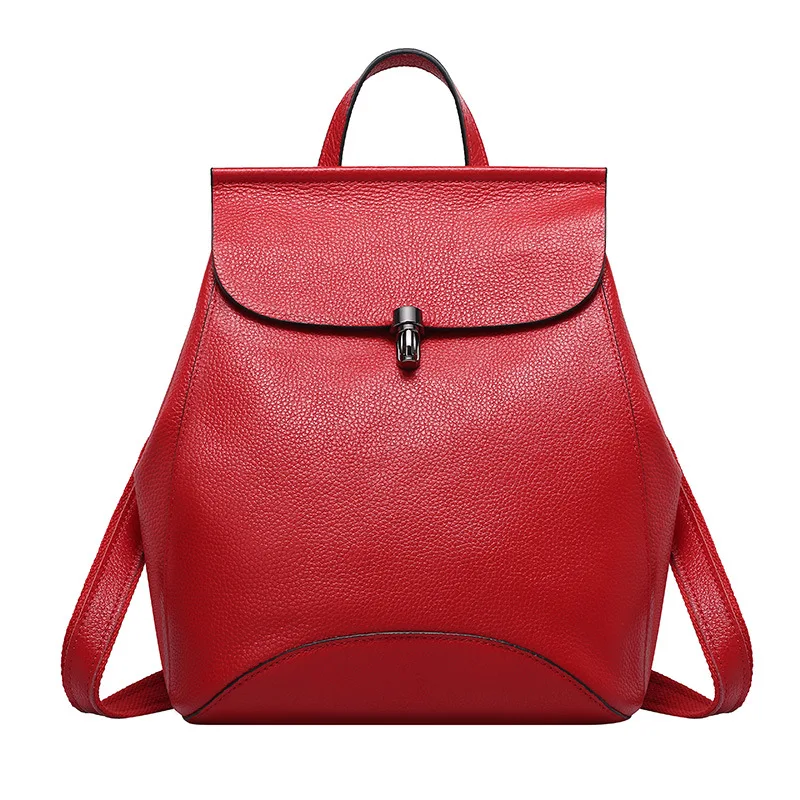 6 Color New 100% Genuine Leather Women's Backpack Real First Layer Cow Leather Ladies Backpacks Travel ipad Cowhide Female Bags
6 Color New 100% Genuine Leather Women's Backpack Real First Layer Cow Leather Ladies Backpacks Travel ipad Cowhide Female Bags