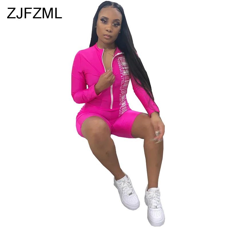 Number Print Sexy Skinny Overalls For Women O Neck Long Sleeve Bodycon Short Playsuit Casual Ladies Front Zipper Party Bodysuit
Number Print Sexy Skinny Overalls For Women O Neck Long Sleeve Bodycon Short Playsuit Casual Ladies Front Zipper Party Bodysuit