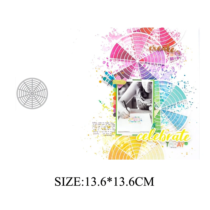 Color Wheel 2019 NEW Metal Cutting Dies Scrapbooking for Card Making Photo Album DIY EmbossingCuts Lucky Goddess Craft
Color Wheel 2019 NEW Metal Cutting Dies Scrapbooking for Card Making Photo Album DIY EmbossingCuts Lucky Goddess Craft