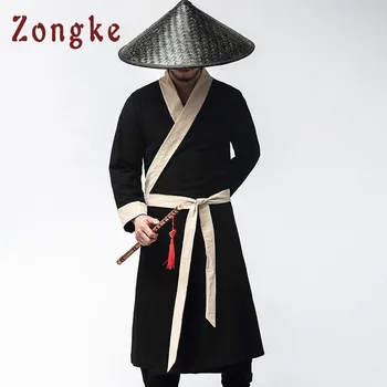 Zongke Chinese Martial Arts Windbreaker Jacket Men Fashions Streetwear Kung Fu Jacket Men Coat Long Kimono Men Jacket Coat 2018
Zongke Chinese Martial Arts Windbreaker Jacket Men Fashions Streetwear Kung Fu Jacket Men Coat Long Kimono Men Jacket Coat 2018