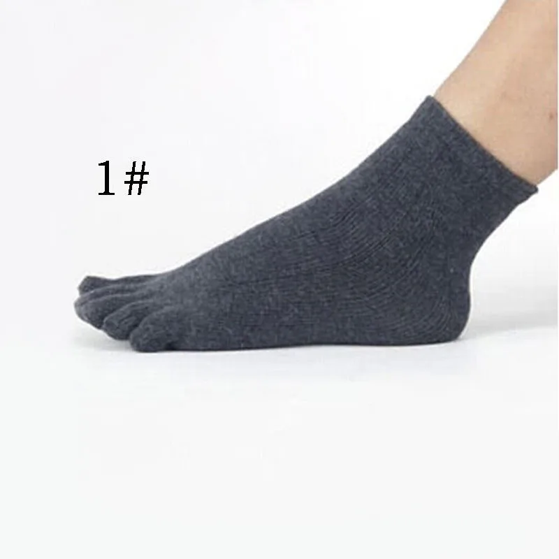 Unisex Stylish Men Women Socks Ideal For Five 5 Finger Toe Solid Clothes 2017 | Женская одежда