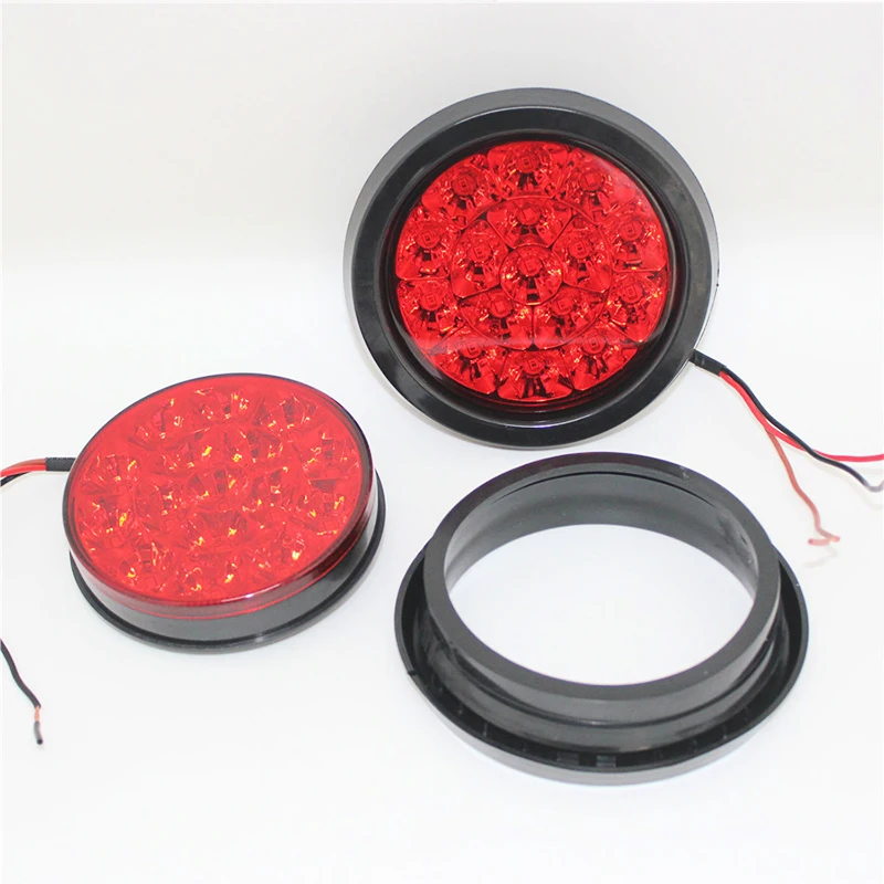 1 Pair 12/24V Round Reverse Brake Turn Signal Rear Tail Light 16 LED for Car Truck Trailer RV
1 Pair 12/24V Round Reverse Brake Turn Signal Rear Tail Light 16 LED for Car Truck Trailer RV