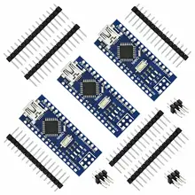 Carte Micro-contrôleur Usb Nano V3.0 Atmega328 Ch340g 5 v 16 m pour Arduino(China)