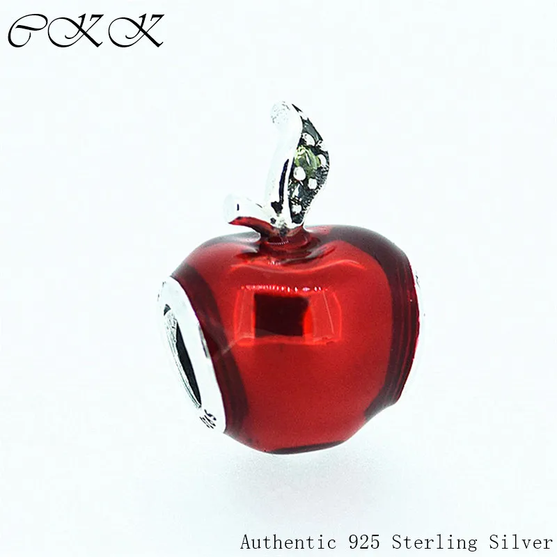 Snow White Apple Beads 100% 925 Sterling Silver Red Enamel Beads for Jewelry Making Fit Charms Bracelets DIY bijoux femme PF190
Snow White Apple Beads 100% 925 Sterling Silver Red Enamel Beads for Jewelry Making Fit Charms Bracelets DIY bijoux femme PF190