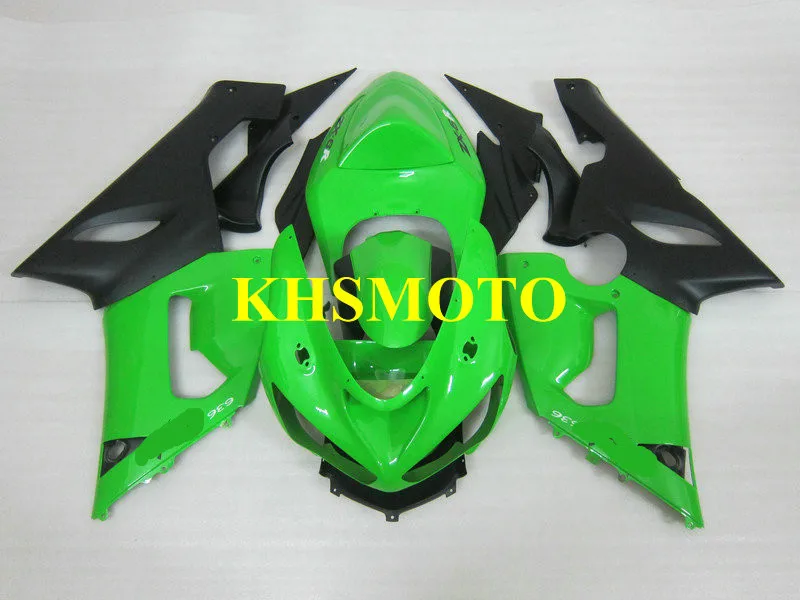 Custom Injection mold Fairing Kit for KAWASAKI Ninja ZX6R 636 05 06 ZX 6R 2005 2006 ABS Top green black Fairings set+gifts KU52
Custom Injection mold Fairing Kit for KAWASAKI Ninja ZX6R 636 05 06 ZX 6R 2005 2006 ABS Top green black Fairings set+gifts KU52