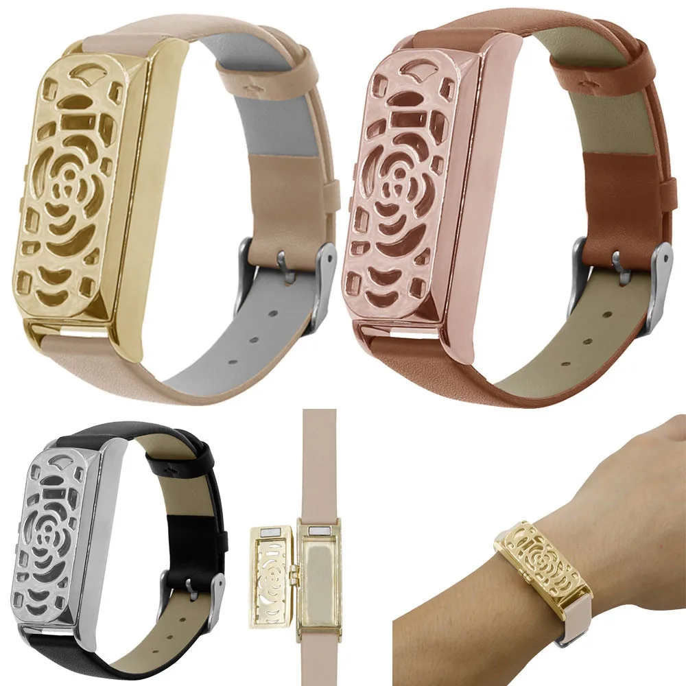 Leather Accessory Bangle Watch Band Wrist Strap + Metal Frame For Fitbit Flex Smart Watches Strap WristBand Bracelet New Fashion 
Leather Accessory Bangle Watch Band Wrist Strap + Metal Frame For Fitbit Flex Smart Watches Strap WristBand Bracelet New Fashion