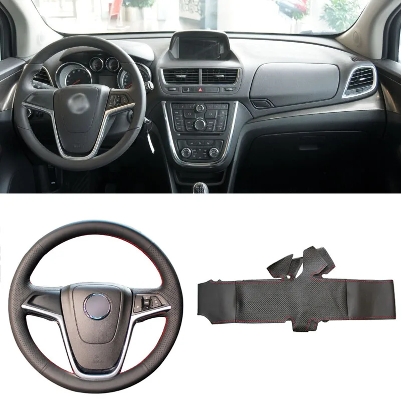 Brand New DIY Sewing-on PU Leather Steering Wheel Cover Exact Fit For Buick Encore Excelle XT GT
Brand New DIY Sewing-on PU Leather Steering Wheel Cover Exact Fit For Buick Encore Excelle XT GT