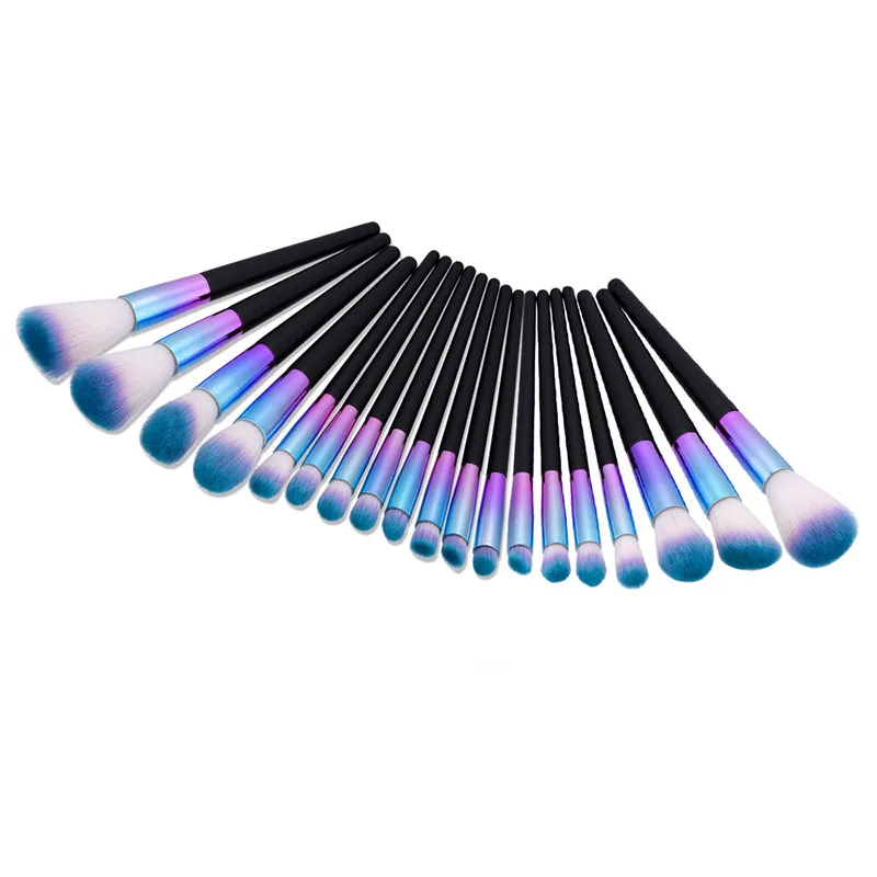 Professional Eyeshadow Makeup Brush Set Foundation Cosmetics Powder Shadow Brushes Rainbow hair Contour Blush Make Up Brush Tool
Professional Eyeshadow Makeup Brush Set Foundation Cosmetics Powder Shadow Brushes Rainbow hair Contour Blush Make Up Brush Tool