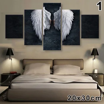 5 Panel Angel Wings Print Paintings Art Pictures Canvas Wall Art Unframed Home Decor BDF99
5 Panel Angel Wings Print Paintings Art Pictures Canvas Wall Art Unframed Home Decor BDF99