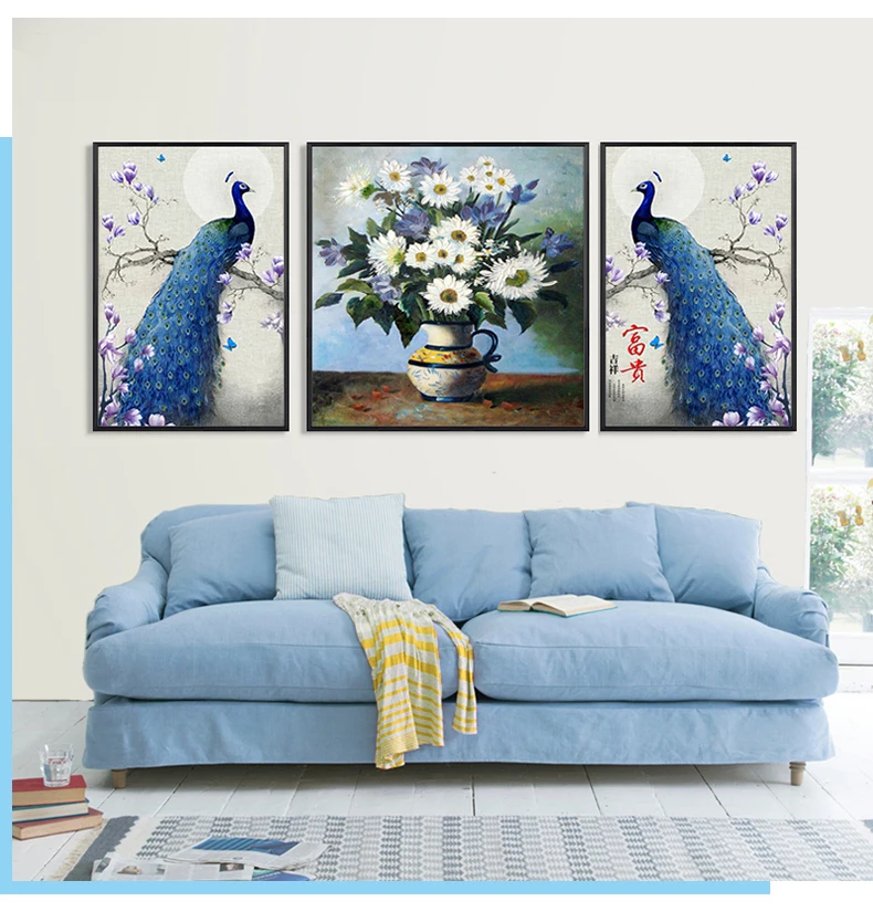 3pcs 5D DIY Diamond Painting FLOWER crystal Square Rhinestone Pasting home Decor Painting 3d Diamond Embroidery Mosaic Peacock
3pcs 5D DIY Diamond Painting FLOWER crystal Square Rhinestone Pasting home Decor Painting 3d Diamond Embroidery Mosaic Peacock