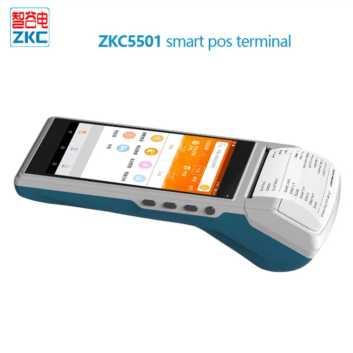 Android handheld pos terminal with thermal printer ZKC5501 | Компьютеры и офис