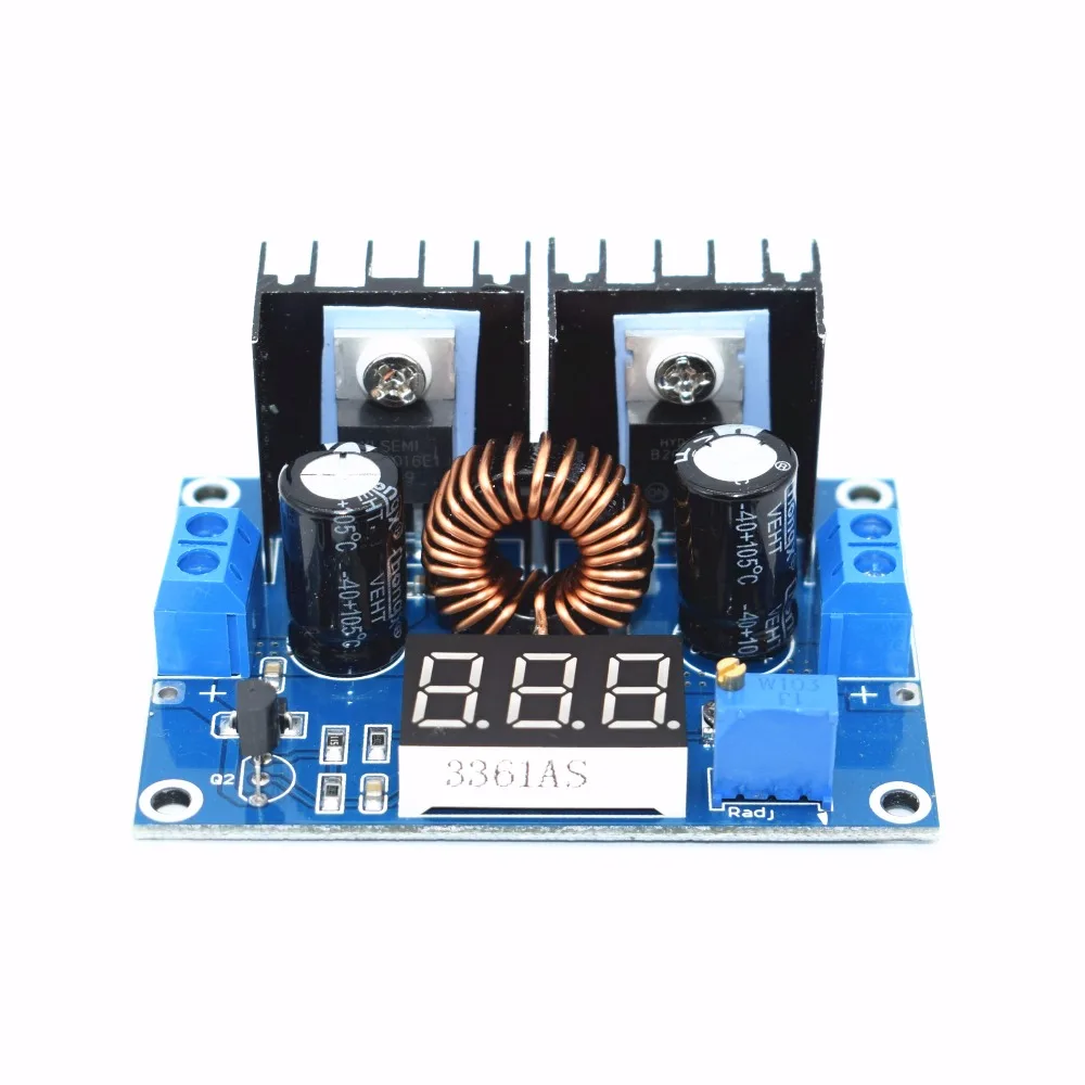 1PCS MH-ET LIVE LED Voltmeter PWM Adjustable 4-36V To 1.25-36V Step-Down Board Module XL4016 8A 200W DC-DC Power drop Module
1PCS MH-ET LIVE LED Voltmeter PWM Adjustable 4-36V To 1.25-36V Step-Down Board Module XL4016 8A 200W DC-DC Power drop Module