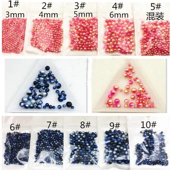 2000pcs 3mm/4mm/5mm/6mm Round Symphony Pink/Blue Pearls Beads For Jewelry Epoxy Resin Fillers DIY Making Nail Art Decoration
2000pcs 3mm/4mm/5mm/6mm Round Symphony Pink/Blue Pearls Beads For Jewelry Epoxy Resin Fillers DIY Making Nail Art Decoration