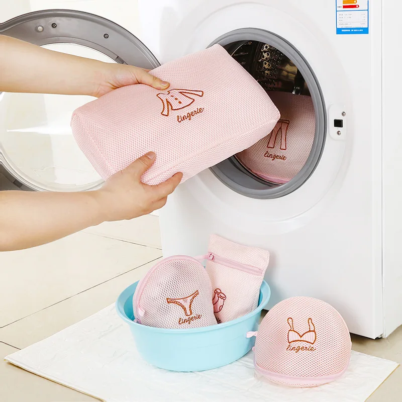 Zippered Mesh Laundry Bag Foldable Delicates Lingerie Bra Socks Underwear Washing Bag Machine Clothes Protection Net Basket
Zippered Mesh Laundry Bag Foldable Delicates Lingerie Bra Socks Underwear Washing Bag Machine Clothes Protection Net Basket