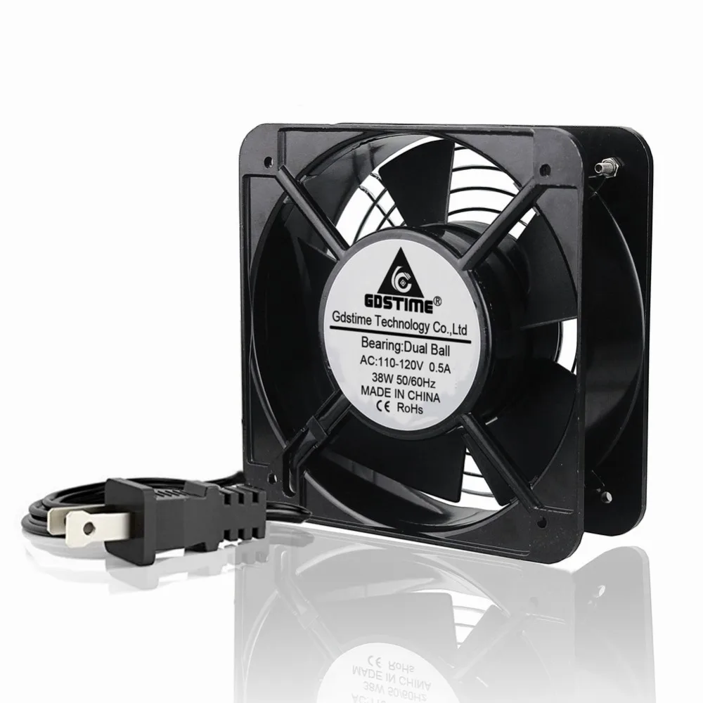 Gdstime AC осевой вентилятор 110V 115V 120V 150MM 15CM 15050 промышленный вентиляция выхлопные