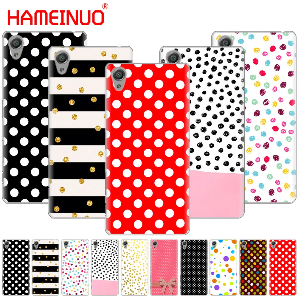 HAMEINUO Polka dots Cover phone Case for sony xperia C6 XA1 XA2 XA ULTRA X XP L1 L2 X XZ1 compact XR/XZ PREMIUM
HAMEINUO Polka dots Cover phone Case for sony xperia C6 XA1 XA2 XA ULTRA X XP L1 L2 X XZ1 compact XR/XZ PREMIUM