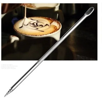 Barista Cappuccino Espresso Coffee Decorating Latte Art Pen Tamper Needle Creative High Quality Fancy Coffee Stick Tools
Barista Cappuccino Espresso Coffee Decorating Latte Art Pen Tamper Needle Creative High Quality Fancy Coffee Stick Tools