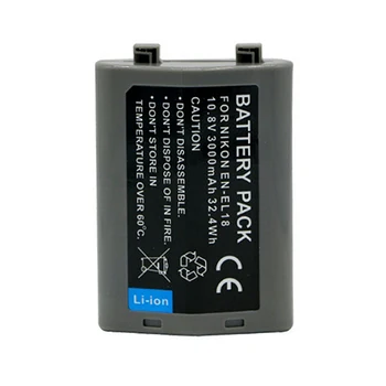 3000mAh EN-EL18 EN EL18 Digital Replacement Camera Battery for Nikon D4 D4S D4X MB-D12 bateria 10.8V
3000mAh EN-EL18 EN EL18 Digital Replacement Camera Battery for Nikon D4 D4S D4X MB-D12 bateria 10.8V