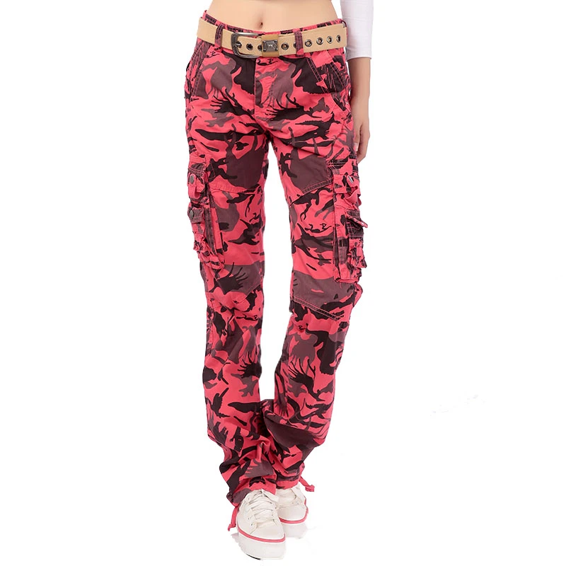 Outdoor Multi-pocket Straight Military Long Pants Women Fashion Plus Size Camouflage Trousers Climb Hunting Hiking Tactical Pant
Outdoor Multi-pocket Straight Military Long Pants Women Fashion Plus Size Camouflage Trousers Climb Hunting Hiking Tactical Pant