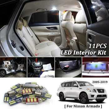 11X White Canbus led Car interior lights Package Kit for 2005 - 2016 2017 2018 2019 Nissan Armada led interior Dome Trunk lights
11X White Canbus led Car interior lights Package Kit for 2005 - 2016 2017 2018 2019 Nissan Armada led interior Dome Trunk lights