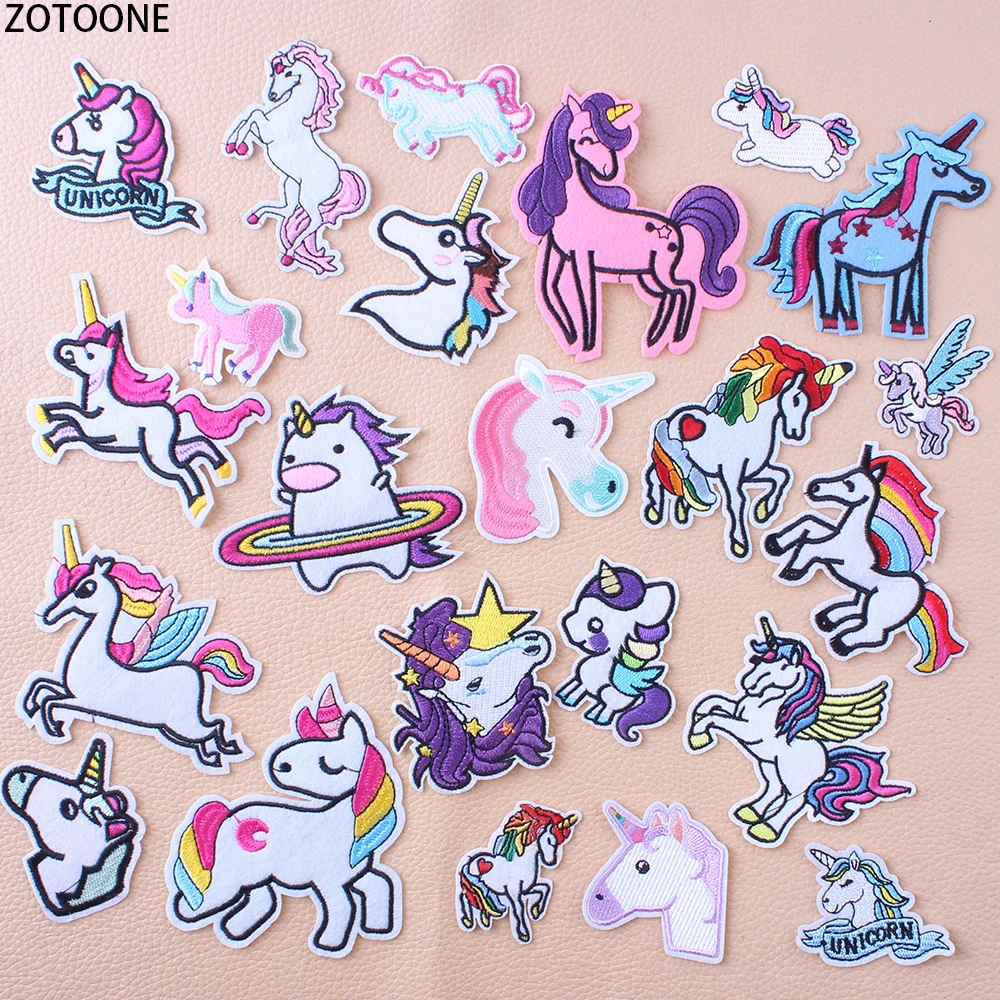ZOTOONE Fashionable Unicorn Patches for Clothes Embroidered Patch Garment Iron on Patches Sequin Sewing on Applications Stickers
ZOTOONE Fashionable Unicorn Patches for Clothes Embroidered Patch Garment Iron on Patches Sequin Sewing on Applications Stickers