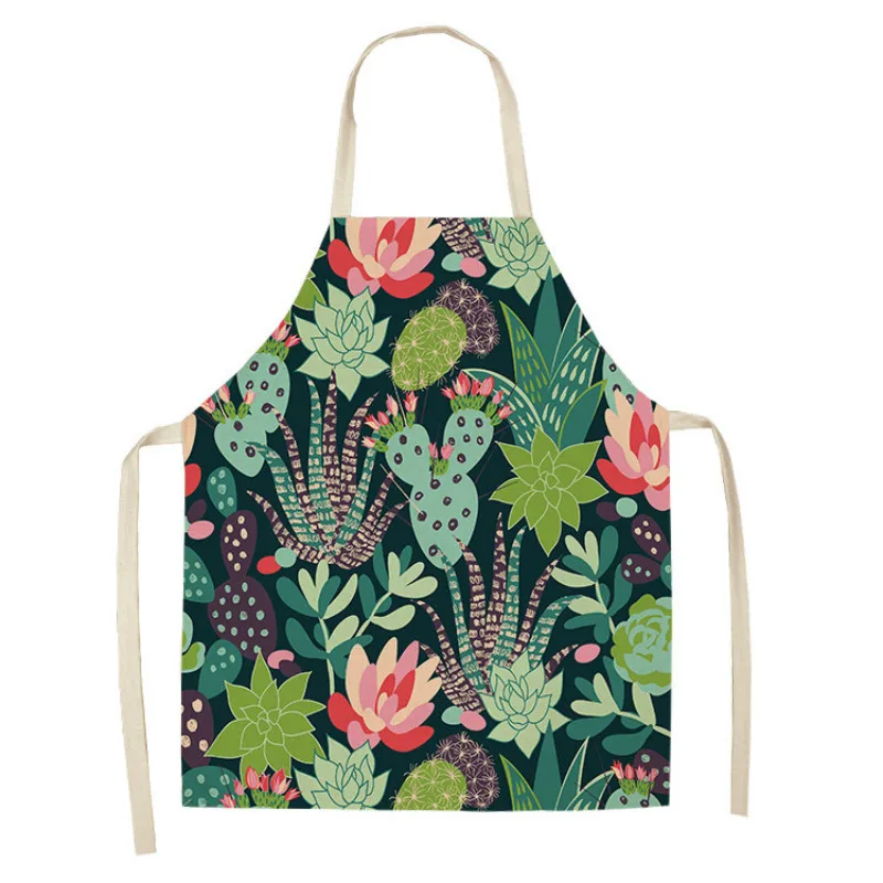 Simple and fresh cactus print sleeveless cotton and apron waterproof and oil-proof breathable household cleaning products
Simple and fresh cactus print sleeveless cotton and apron waterproof and oil-proof breathable household cleaning products