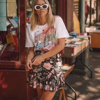 New Women High Waist Floral Printed Short Mini Skirts Girls Ladies Summer Holiday Beach Floral Skirts
New Women High Waist Floral Printed Short Mini Skirts Girls Ladies Summer Holiday Beach Floral Skirts
