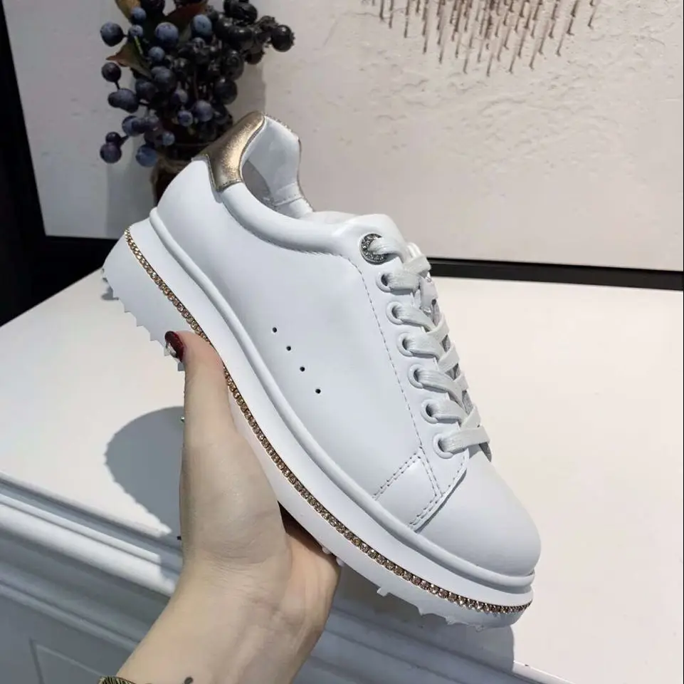 New arrival 2019 spring and autumn women shoes genuine leather round toe crystal flat causal shoes comfortable lace up shoes
New arrival 2019 spring and autumn women shoes genuine leather round toe crystal flat causal shoes comfortable lace up shoes