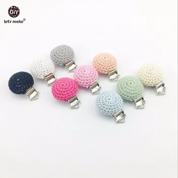 Let's Make Crochet Pacifier Clip 20pc 4.8*3.6cm Big Size Natural Wooden DIY Dummy Clips Chains Handmade Pacifier Wooden Teether
Let's Make Crochet Pacifier Clip 20pc 4.8*3.6cm Big Size Natural Wooden DIY Dummy Clips Chains Handmade Pacifier Wooden Teether