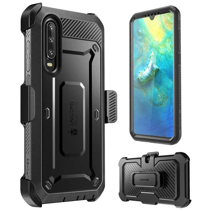 SUPCASE For Huawei P30 Case 6.1 inch (2019) UB Pro Heavy Duty Full-Body Rugged Cover with Built-in Screen Protector & Holster
SUPCASE For Huawei P30 Case 6.1 inch (2019) UB Pro Heavy Duty Full-Body Rugged Cover with Built-in Screen Protector & Holster