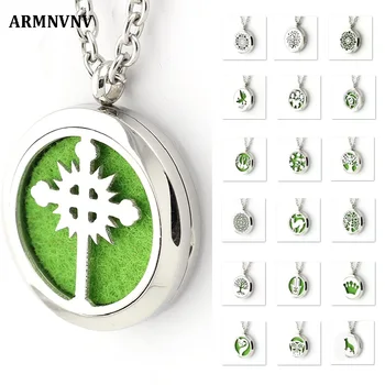 ARMNVNV 10pcs/lot Lovely 30mm 19 Styles essential oil Cross life tree diffuser Perfume locket Aroma pendant fit necklace making
ARMNVNV 10pcs/lot Lovely 30mm 19 Styles essential oil Cross life tree diffuser Perfume locket Aroma pendant fit necklace making