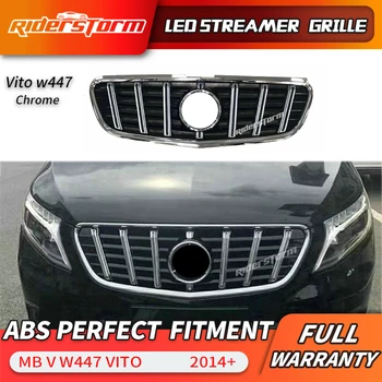 For V Class W447 GT Grill LED Streamer Front Mesh Grille LED DRL grid For C180 C200 C250 C300 LED Grille
For V Class W447 GT Grill LED Streamer Front Mesh Grille LED DRL grid For C180 C200 C250 C300 LED Grille