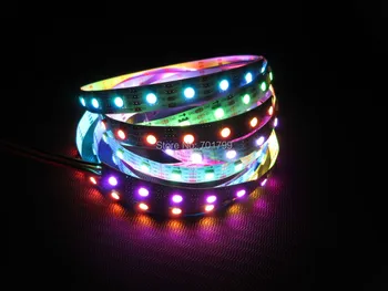 5m DC5V APA102C led pixel srip,non-waterproof,60pcs APA102C-5050 LED/M with 60pixels;WHITE PCB,wire
5m DC5V APA102C led pixel srip,non-waterproof,60pcs APA102C-5050 LED/M with 60pixels;WHITE PCB,wire