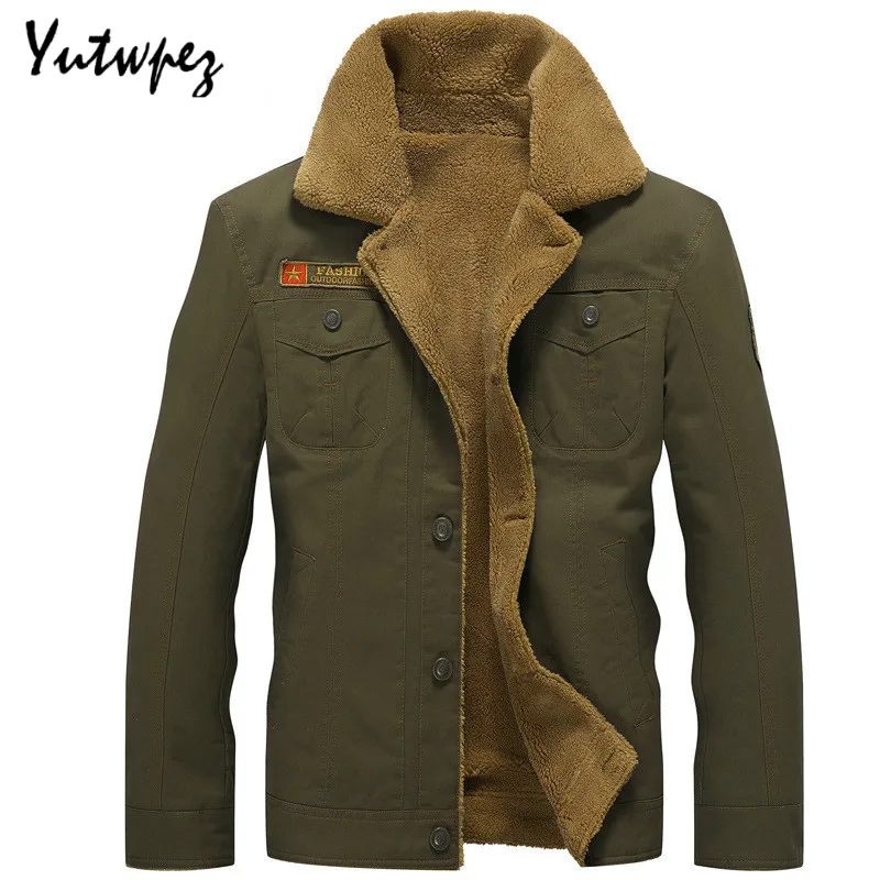 2019 Winter Bomber Jacket Men Air Force Pilot MA1 Jacket Warm Male fur collar Mens Army Tactical Fleece Drop Shipping New 5XL
2019 Winter Bomber Jacket Men Air Force Pilot MA1 Jacket Warm Male fur collar Mens Army Tactical Fleece Drop Shipping New 5XL
