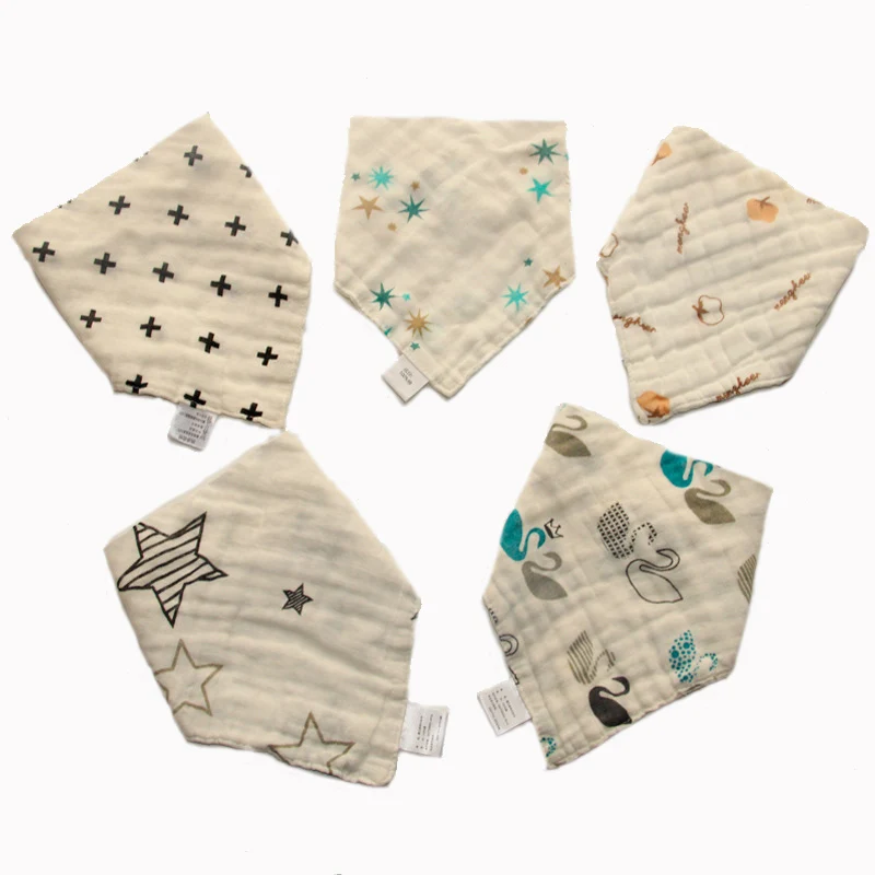 5Pcs/Lot Baby Bandana Bibs Super Soft Natural Cotton Baby Drool Bib for Drooling and Teething Absorbent Baby Shower Gifts Scarf
5Pcs/Lot Baby Bandana Bibs Super Soft Natural Cotton Baby Drool Bib for Drooling and Teething Absorbent Baby Shower Gifts Scarf