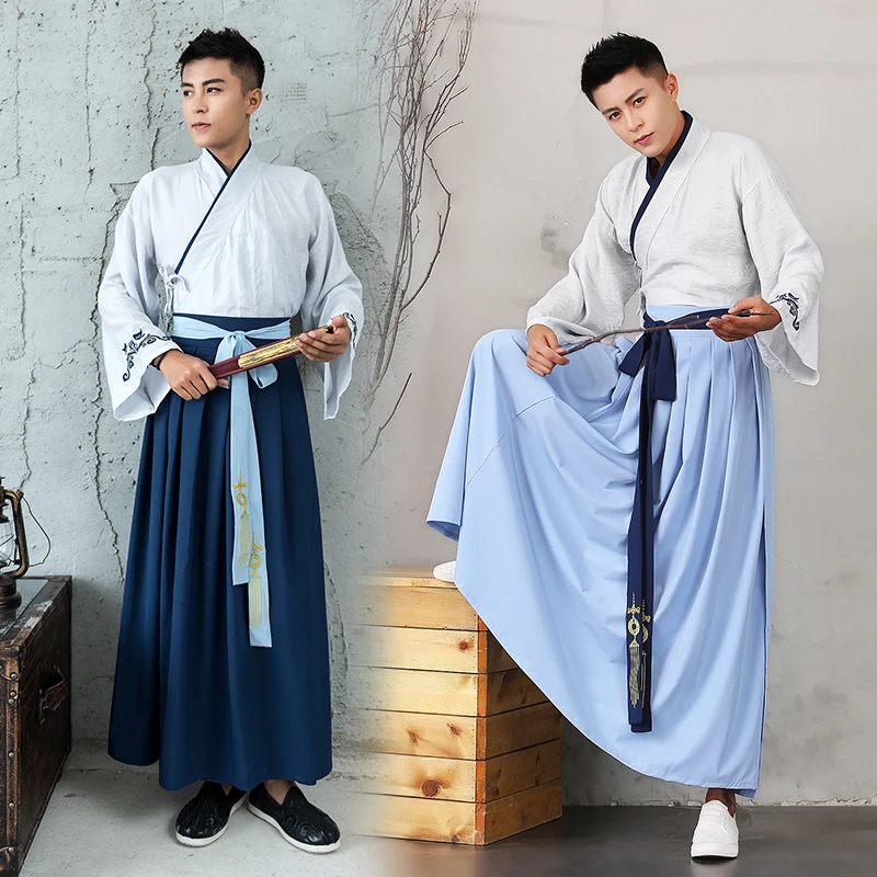 Ancient Chinese Costume Men Stage Performance Outfit For Dynasty Men Hanfu Costume Satin Robe Chinese Traditional Dress DN2111
Ancient Chinese Costume Men Stage Performance Outfit For Dynasty Men Hanfu Costume Satin Robe Chinese Traditional Dress DN2111