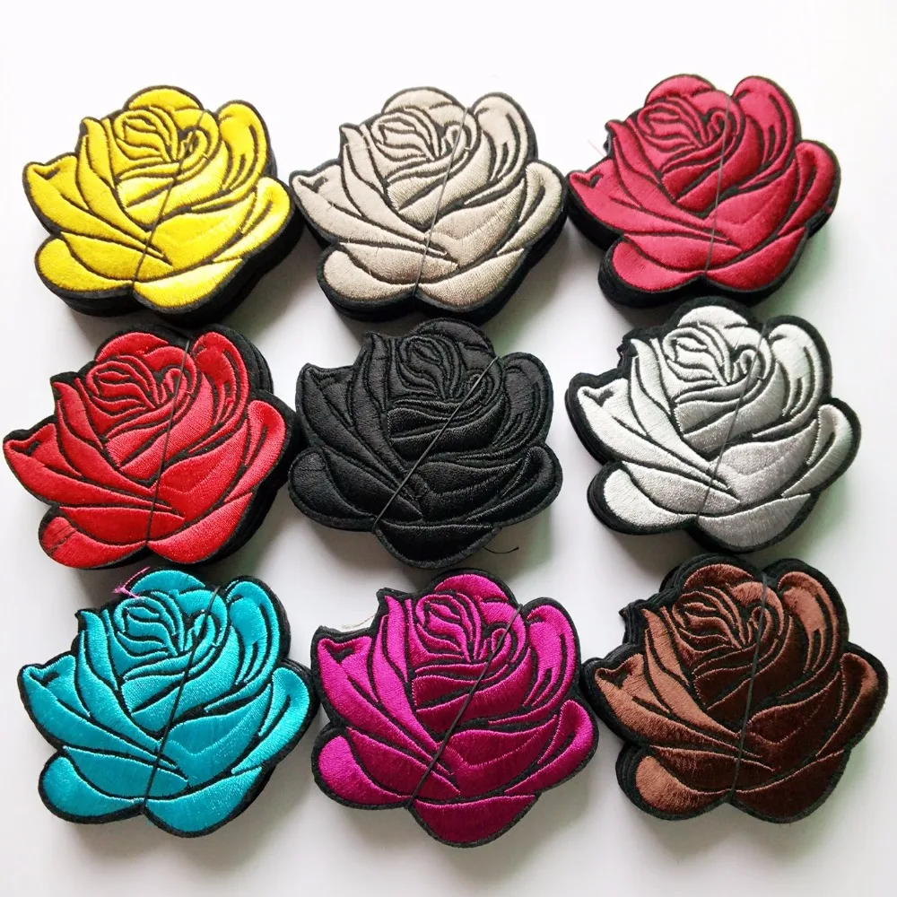 90pcs/lot Colorful Mixed Rose Flower Patches Iron On For Clothes Embroidered Appliques DIY Accessory Bag Badge
90pcs/lot Colorful Mixed Rose Flower Patches Iron On For Clothes Embroidered Appliques DIY Accessory Bag Badge