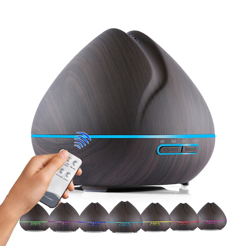 550ML Aromatherapy Essential Oil Aroma Diffuser Air Humidifier With Remote Control 7 Changing Color LED Lights For Home
550ML Aromatherapy Essential Oil Aroma Diffuser Air Humidifier With Remote Control 7 Changing Color LED Lights For Home