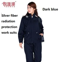 Genuine INSAHO Double layer silver fiber EMF radiation shielding Unisex work clothes,Shielding efficiency 55DB labour suit
Genuine INSAHO Double layer silver fiber EMF radiation shielding Unisex work clothes,Shielding efficiency 55DB labour suit
