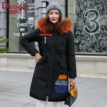 Deodar 2018 New Women Winter Coat New Fashion Hooded Thickening Super Warm Medium long Parkas Long Sleeve Big Size Jacket
Deodar 2018 New Women Winter Coat New Fashion Hooded Thickening Super Warm Medium long Parkas Long Sleeve Big Size Jacket