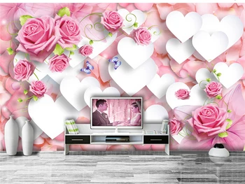 Custom Any Size Interior 3D Modern Fashion Love Classic Romantic Rose 3D TV Background Wall Silk 3D Mural Wallpaper
Custom Any Size Interior 3D Modern Fashion Love Classic Romantic Rose 3D TV Background Wall Silk 3D Mural Wallpaper