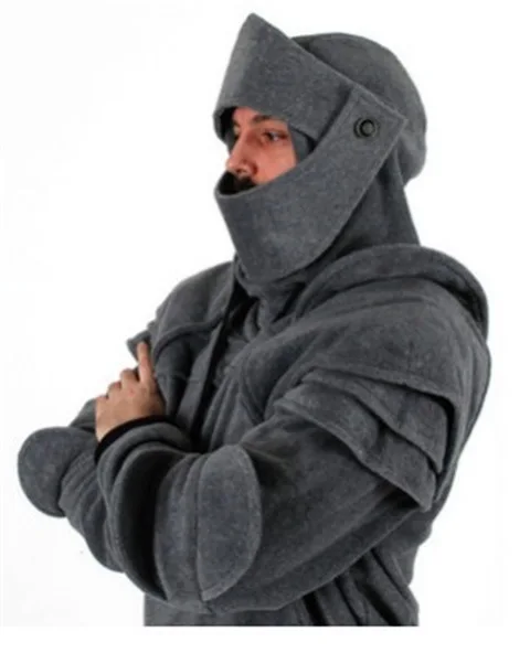 Cosplay medieval vintage warrior soldier knight mask armor knee Hoodie Sweater top jacket Sweatshirt for men costumes
Cosplay medieval vintage warrior soldier knight mask armor knee Hoodie Sweater top jacket Sweatshirt for men costumes