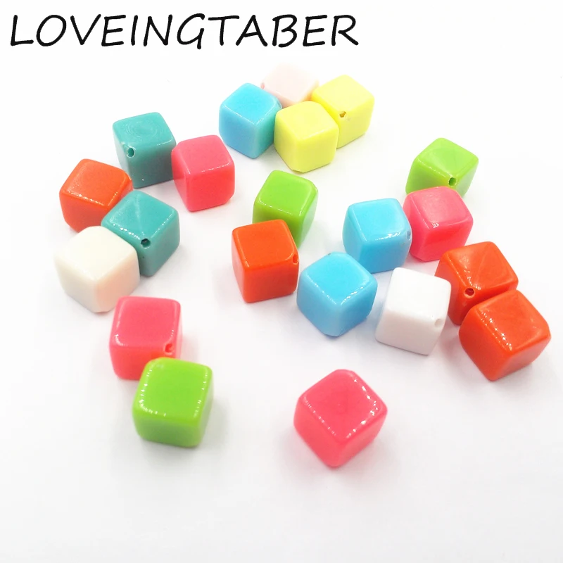(Choose Color First) Newest 10mm*10mm*10mm 410pcs/bag Acrylic Cube Beads For Kids Jewelry Making
(Choose Color First) Newest 10mm*10mm*10mm 410pcs/bag Acrylic Cube Beads For Kids Jewelry Making