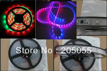 5M 30leds/M 1903 IC Chip Magic Ornament Dream Color RGB Flash LED Light Strip 5050 133 change silicon tube Waterproof
5M 30leds/M 1903 IC Chip Magic Ornament Dream Color RGB Flash LED Light Strip 5050 133 change silicon tube Waterproof