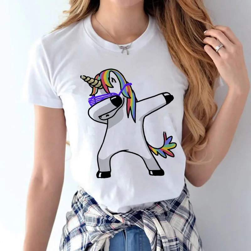 Dabbing Unicorn t-shirt Women T Shirt Short Sleeve t-shirts O-Neck Tops Fashion Panda/Pug Cat Cartoon Printed Hip Hop Tee Shirts
Dabbing Unicorn t-shirt Women T Shirt Short Sleeve t-shirts O-Neck Tops Fashion Panda/Pug Cat Cartoon Printed Hip Hop Tee Shirts