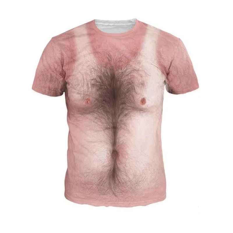 2018 New Fashion Hip-Hop 3D T-Shirt Male/Female T-shirt Funny Print Chest Muscle Hair T-shirt Summer Men and Women T-shirt 3d
2018 New Fashion Hip-Hop 3D T-Shirt Male/Female T-shirt Funny Print Chest Muscle Hair T-shirt Summer Men and Women T-shirt 3d
