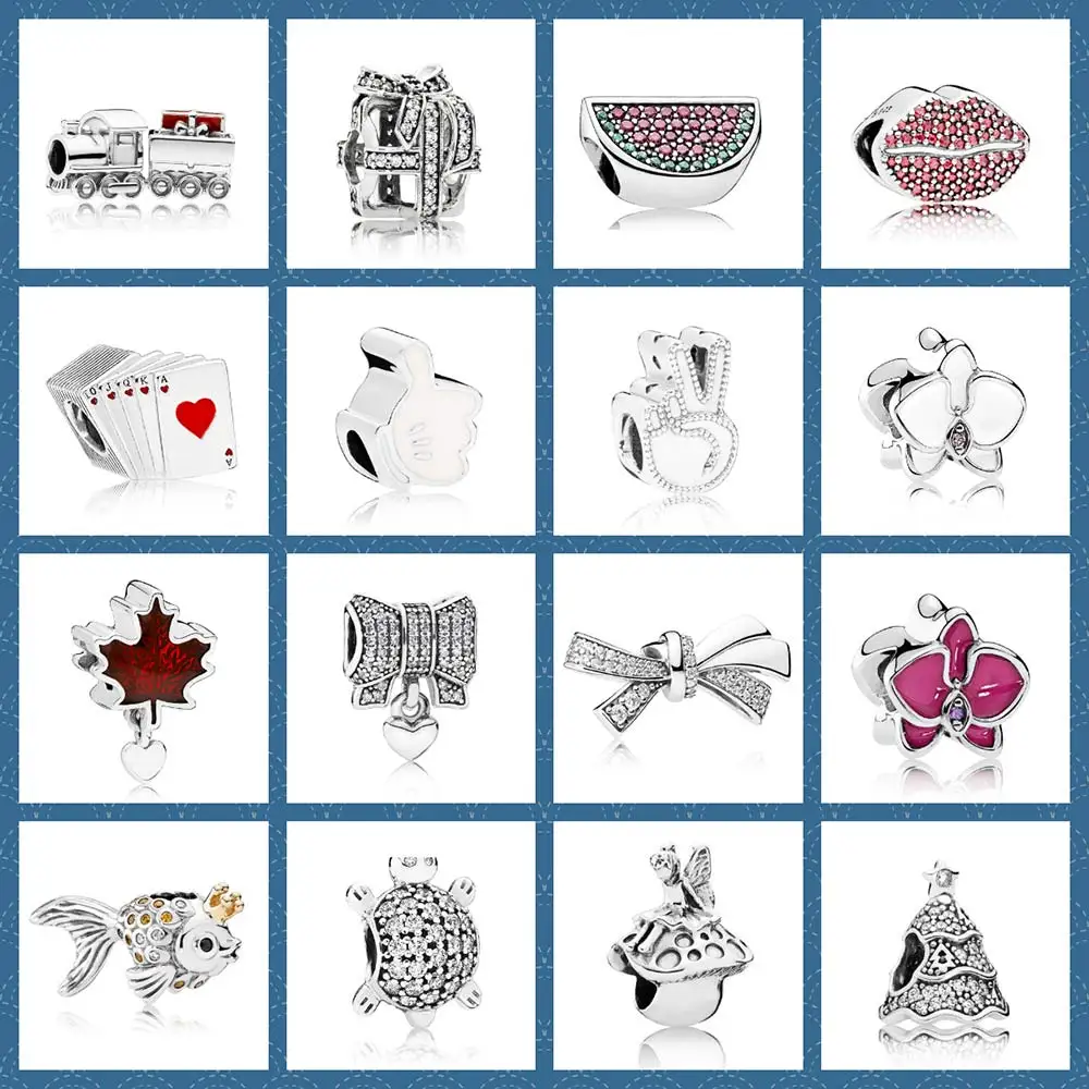 High Quality Jewelry Watermelon Turtle Twinkling Christmas Tree Brilliant Bow Fairytale Fish White Orchid Iconic Glove 925 Charm
High Quality Jewelry Watermelon Turtle Twinkling Christmas Tree Brilliant Bow Fairytale Fish White Orchid Iconic Glove 925 Charm