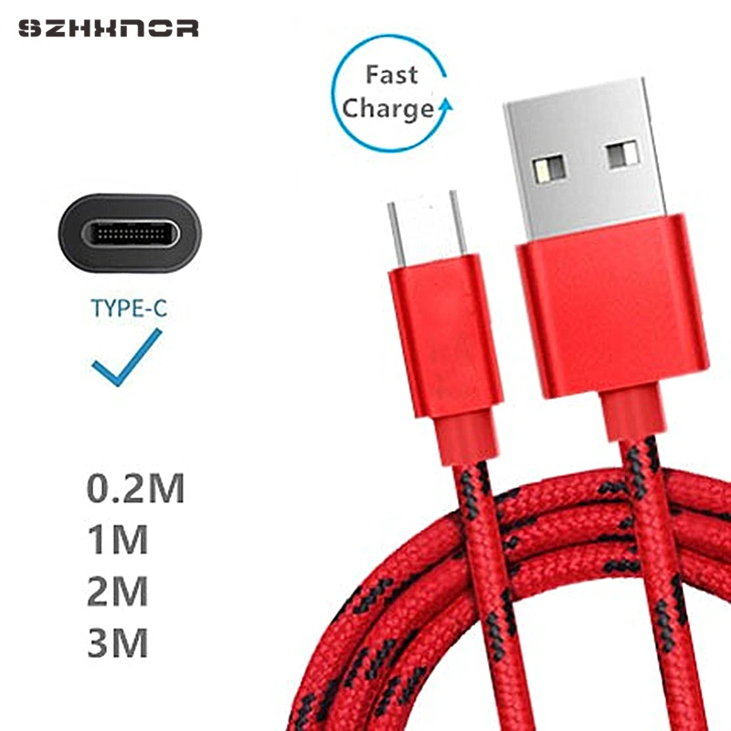 Usb type-C кабель для быстрой зарядки USB C xiaomi Black Shark mi x 2 s Note 3 A1 A2 pocophone f1 6X8 | Мобильные