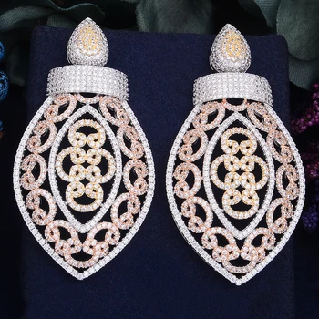 GODKI 72mm Luxury Multicolor Tone Water Drop Trendy Cubic Zirconia Naija Wedding Party Earring Fashion Jewelry for Women
GODKI 72mm Luxury Multicolor Tone Water Drop Trendy Cubic Zirconia Naija Wedding Party Earring Fashion Jewelry for Women